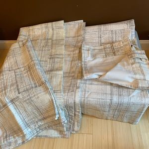 West Elm Curtains 48” x 63” (4 panels)